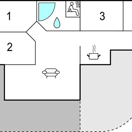 3 Bedroom Awesome In Casa de Férias Fåborg
